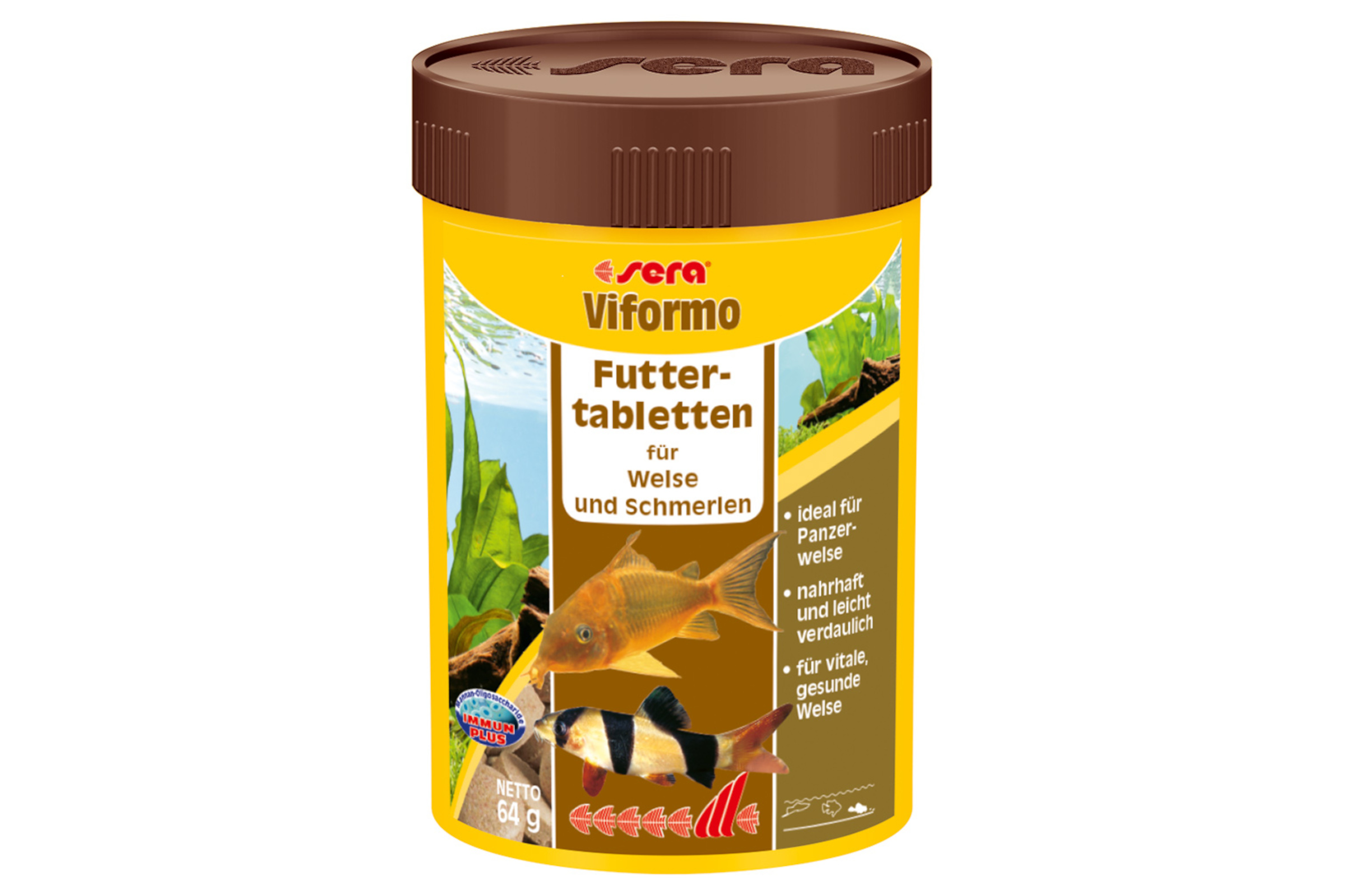 Sera Viformo Nature, Hauptfutter-Tabletten, 100 ml